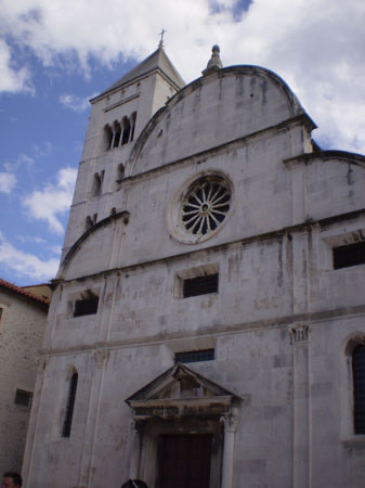Die romanische Rundkirche des heiligen Donatus in Zadar.